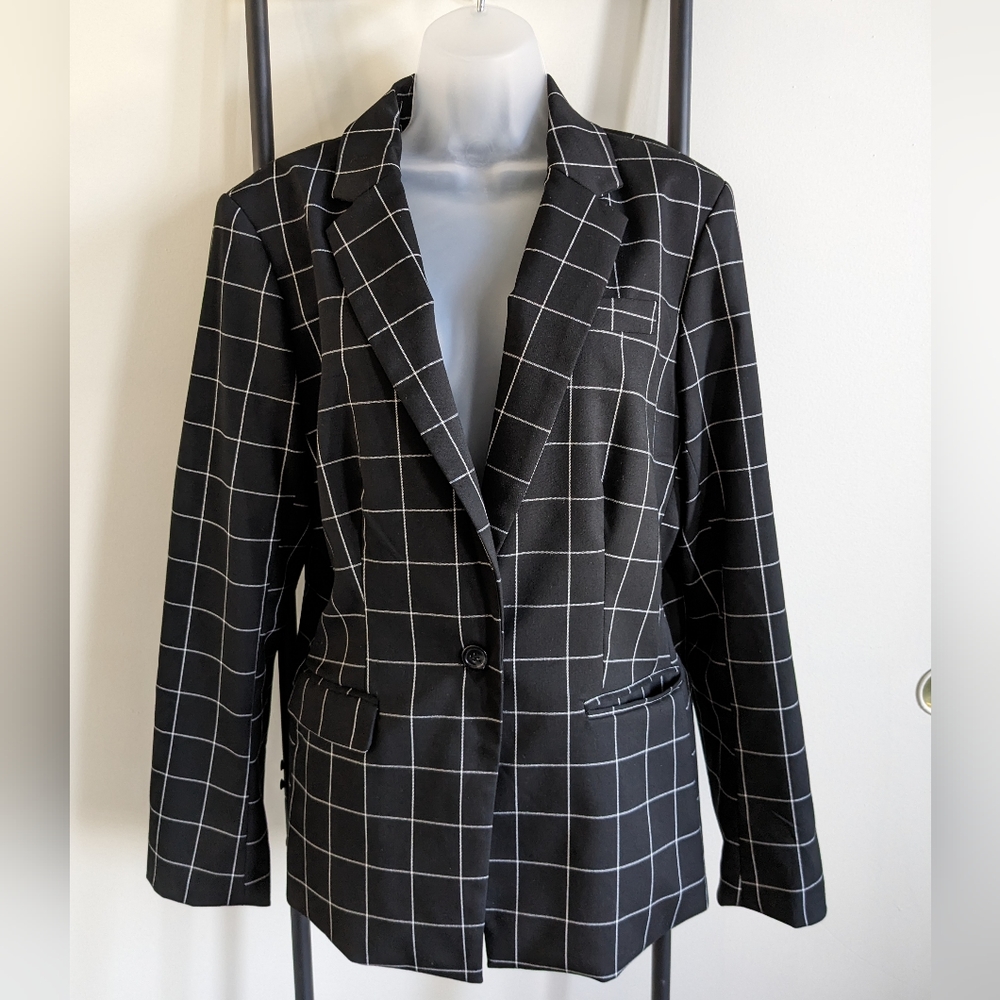 Cynthia Rowley Blazer - Black, Size: XL, NWT